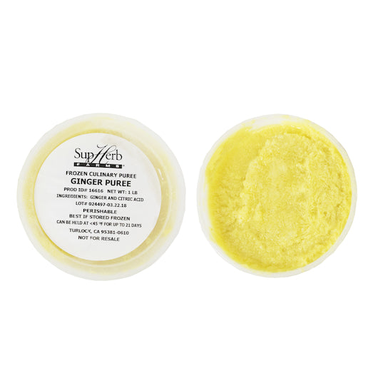 Supherb Farms Ginger Puree, 4 x 1 lb Case - DOT product image 2