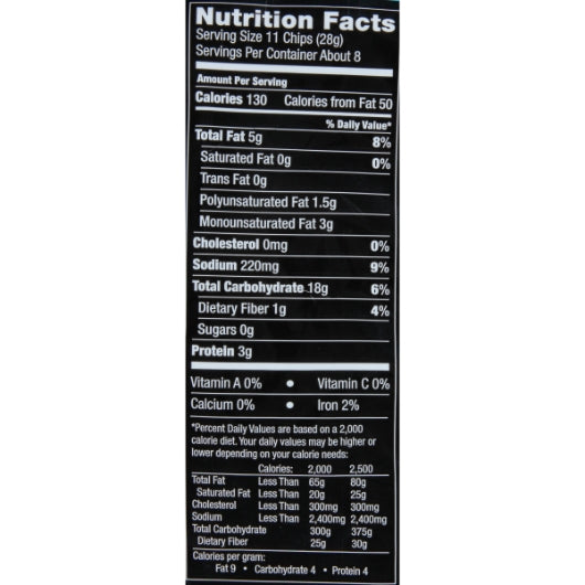 New York Style Pita Chips Sea Salt, 12 x 8 oz Case - Bakery & Desserts - image 2