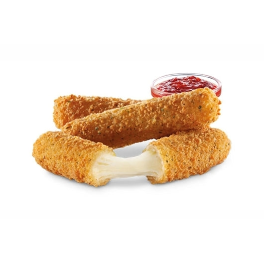 Commodity Potatoes Battered Mozzarella Cheese Stick, 4 x 3 lb Case - Frozen Potatoes Sides