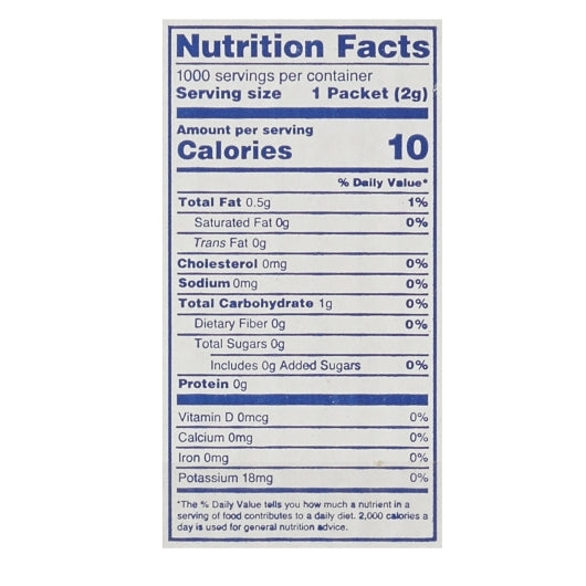 NJoy Non Dairy Non-Dairy Creamer Packets, 1000 x 2 GR Case - DOT product image 7