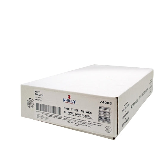Philly Sensations Philly Beef Steaks Chunks, 1 x 27 x 6 oz Case - DOT product image 2
