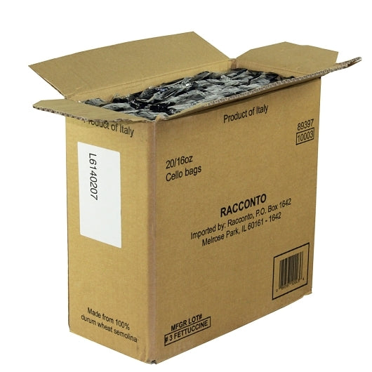 Racconto Pasta Fettuccine, 20 x 16 oz Case - DOT product image 2