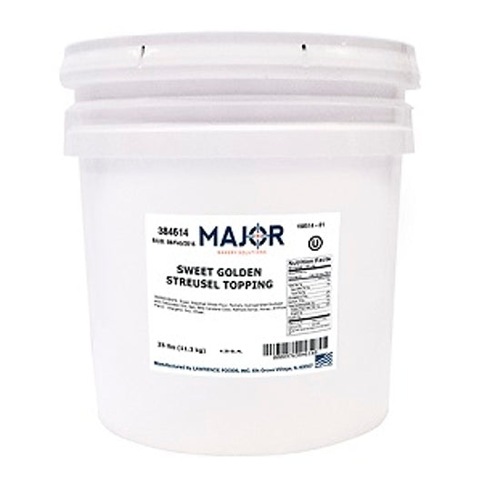 Major Bakery Solutions SWEET GOLDEN STREUSEL TOPPING, 1 x 25 lb Case - DOT product image 4