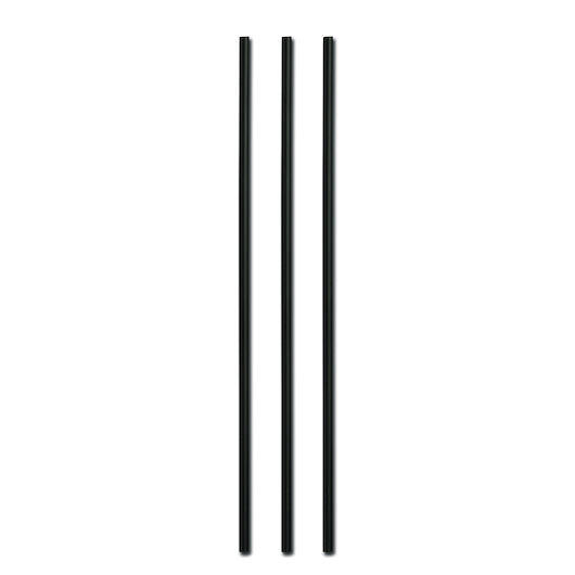 D & W 8 Inch Ebony Black Stirrer, 10 x 500 x 500 each Case - DOT product image 2