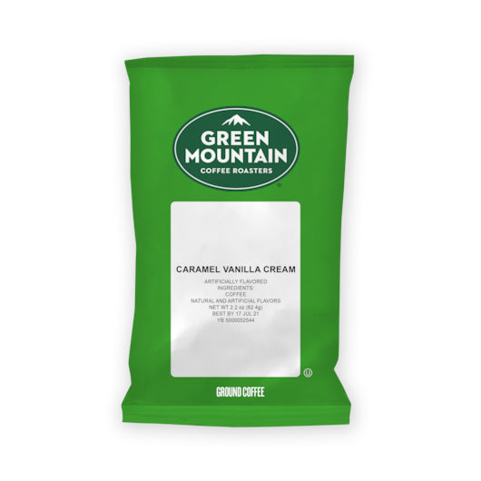 Green Mountain Coffee Ground Caramel Vanilla Cream, 1 x 50 each Case - DOT product image 2