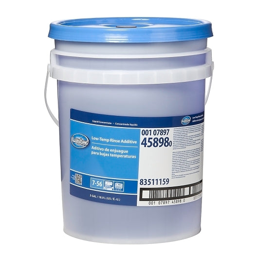 Luster Professional Low Temp Rinse Aid Concentrate Closed Loop, 1 x 5 GA Case - DOT product image 2