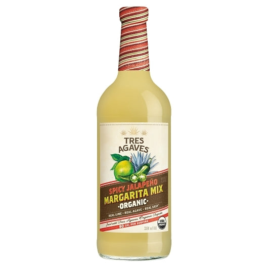 Tres Agaves Mixers Organic Spicy Margarita Mix, 12 x 1 LT Case - Pantry Ingredients - image 2