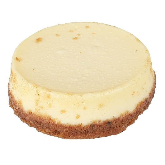 Chuckanut Bay Foods 3" New York Cheesecake, 6 x 3.5 oz Case - Bakery & Desserts