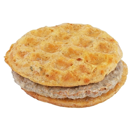 Cyril's Foods Cheesy Egg & Potato Waffle Sandwich, 1 x 7.5 lb Case - Frozen Potatoes Sides - image 2