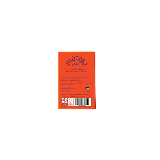 Mezete Roasted Red Pepper Hummus With Breadsticks, 2 x 6 x 0.203 lb Case - Breads, Rolls & Buns - image 2
