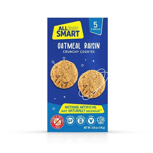 Allergy Smart Oatmeal Raisin Cookie, 6 x 4.95 oz Case - Bakery & Desserts - image 2