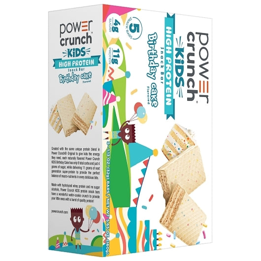 Power Crunch Kids Birthday Cake Bars, 6 x 5 x 1.13 oz Case - Bakery & Desserts - image 2
