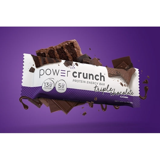 Power Crunch Original Triple Chocolate Bars, 6 x 5 x 1.4 oz Case - Candy & Confections - image 2