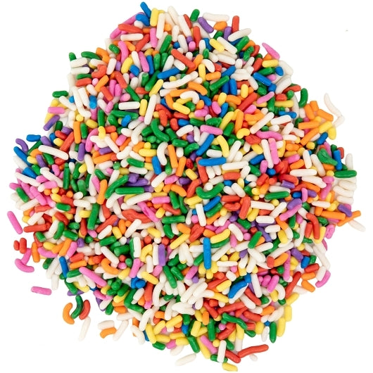 TR Toppers Rainbow Sprinkles, 1 x 10 lb Case - Pantry Ingredients - image 2