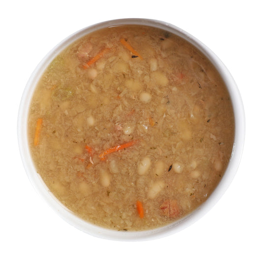 Soup Supreme Savory Bean & Uncured Ham Soup, 4 x 4 lb Case - Prepared Foods - image 2