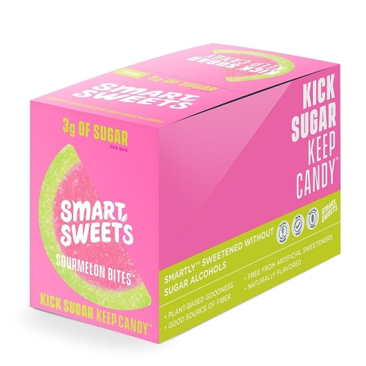 SmartSweets Sour Watermelon Gummy Candy, 6 x 12 x 1.8 oz Case - DOT product image 2