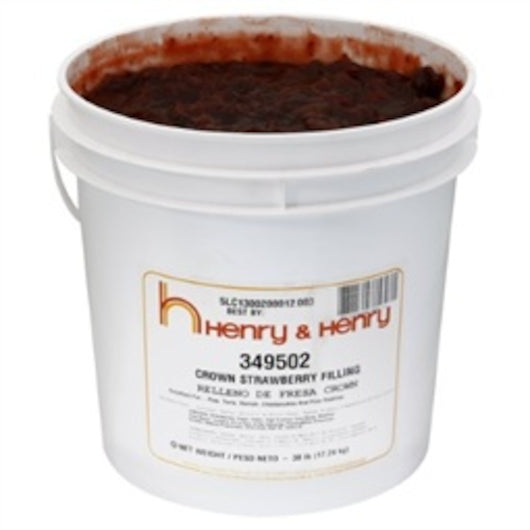 Henry And Henry Fruit Filling Crown Strawberry, 1 x 38 lb Case - Bakery & Desserts - image 2