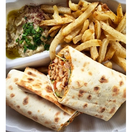 California Lavash Foodservice 11"x12" Traditional Lavash, 96 x 3.5 oz Case - Alternate product angle or state