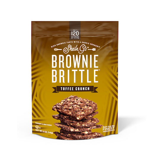 Sheila G's Brownie Brittle TOFFEE CRUNCH, 6 x 5 oz Case - DOT product image 2