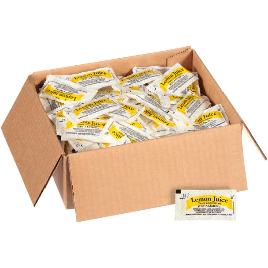 Portion Pac Lemon Juice, 200 x 4 GR Case - DOT product image 8