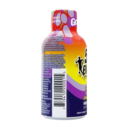 5-Hour Energy Shot Regular Strength Grape, 18 x 12 x 1.93 fl oz Case - DOT product image 2