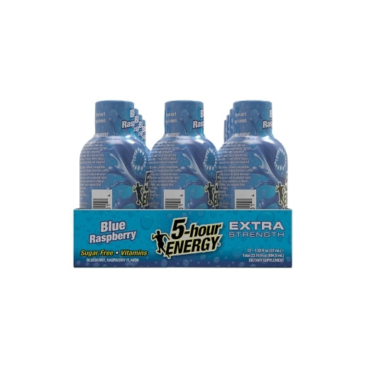 5-Hour Energy Shot Extra Strength Blue Raspberry, 18 x 12 x 1.93 fl oz Case - DOT product image 8