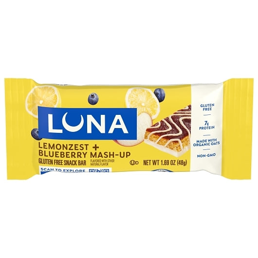 Luna Mash-Ups Gluten Free Non Gmo Nutrition, 6 x 1.69 oz Case - Snack Bars & Granola Bars - image 2