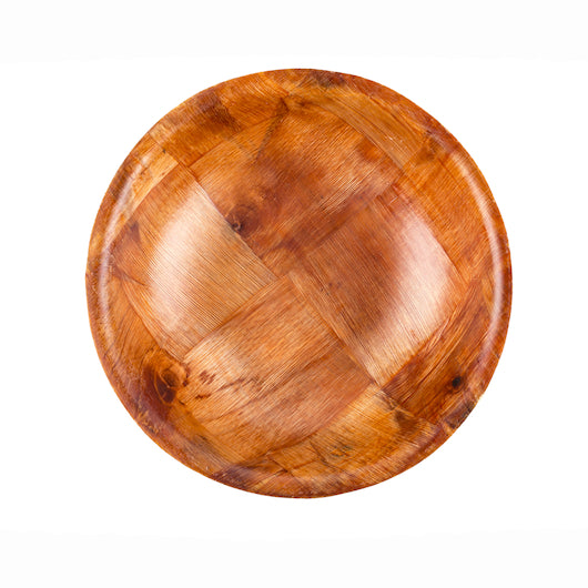 Tablecraft 6 Inch Wovenwood Mahogany Bowl, 1 x 12 each Case - DOT product image 2