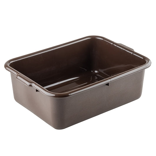 Tablecraft 7 Inch Brown Tote Box, 1 x 12 each Case - DOT product image 2