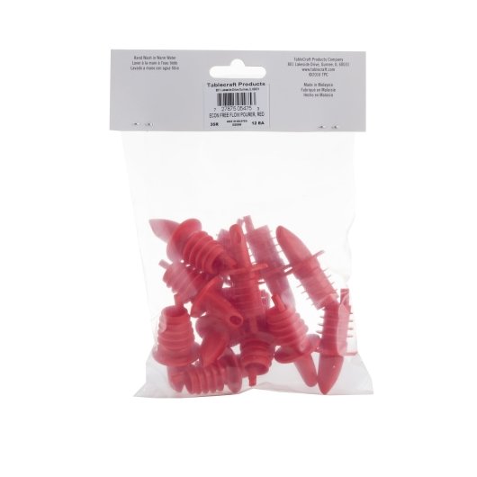 Tablecraft Econ Free Flow Red Pourer, 1 x 12 each Case - DOT product image 2