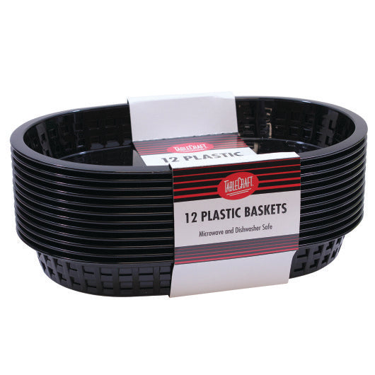 Chicago Platter Basket CASH & CARRY CHICAGO BASKET BLACK, 1 x 12 ct Case - DOT product image 8