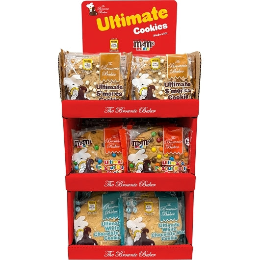 The Brownie Baker Ultimate Cookie Shipper:Ultimate S'mores, Ultimate Peanut Butter, Ultimate White Chocolate Macadamia