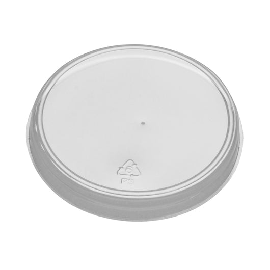 D and W 5/8 Ounce Flat All Purpose Clear Vented Lid, 20 x 50 x 50 each Case - DOT product image 3