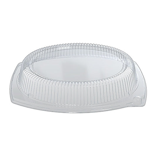 D&W Fine Pack 13x10" Oval Platter Lid, 5 x 50 x 50 each Case - Food Containers & Lids - image 2