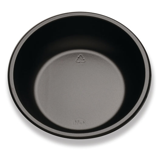Tradewinds Plastic Black Tradewinds 16 Ounce Black Bowl, 4 x 100 x 100 each Case - GS1 product shown out of package