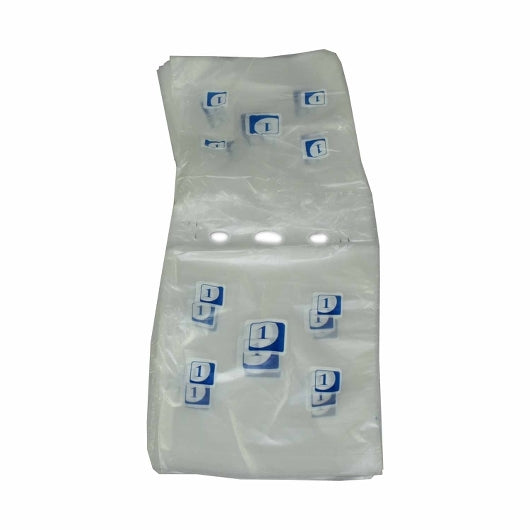 Pak Sher Food 6.3 Inch X 7 Inch #1 Portion Food Storage Bag, 1 x 2000 each Case - DOT product image 2