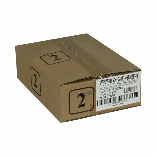 Pak-Sher 6.3 Inch X 7 Inch #2 Portion Food Storage Bag, 1 x 2000 each Case - DOT product image 3
