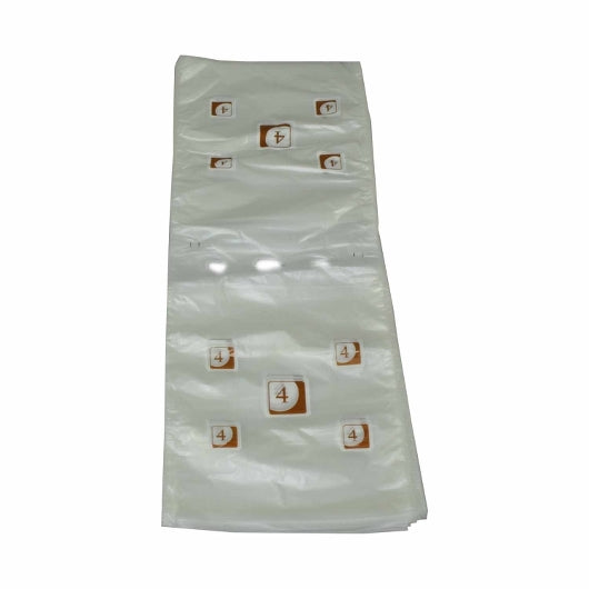Pak-Sher 6.3 Inch X 7 Inch #4 Portion Food Storage Bag, 1 x 2000 each Case - DOT product image 2