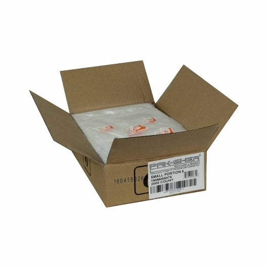 Pak-Sher 6.3 Inch X 7 Inch #6 Portion Food Storage Bag, 1 x 2000 each Case - DOT product image 2