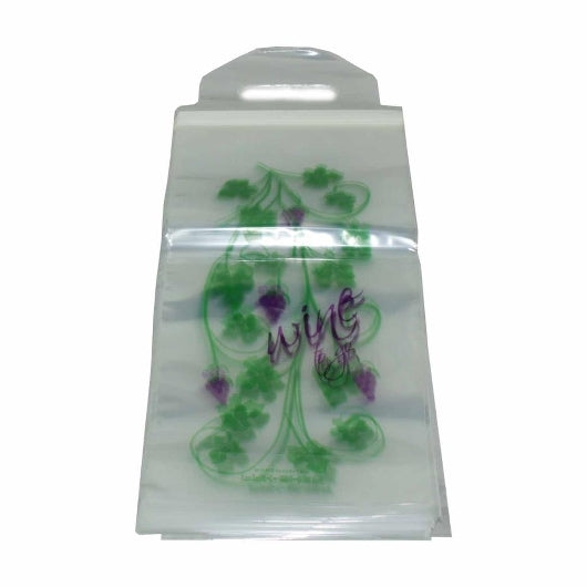 Pak-Sher 6.7 Inch X 18 Inch X 3 Inch Adhesive Seal Wine Bag, 1 x 100 each Case - DOT product image 8