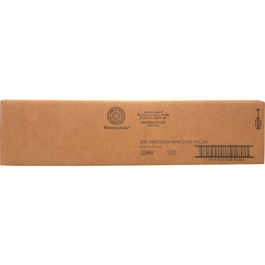 Sweet Street SALTED CARAMEL VANILLA CRUNCH Cake, 14 Slices per Cake, 2 x 4.875 lb Case - DOT product image 5