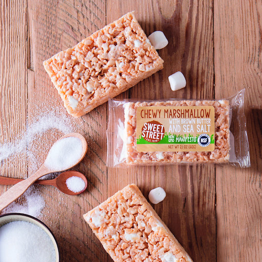 Sweet Street Individually Wrapped Gluten Free Marshmallow Bar, 40 x 1 each Case - DOT product image 8