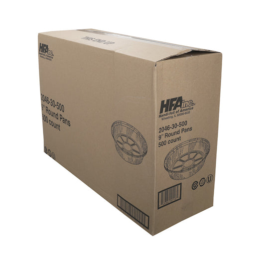 Handi Foil America 9 Inch Round Aluminum Container, 1 x 500 each Case - DOT product image 8
