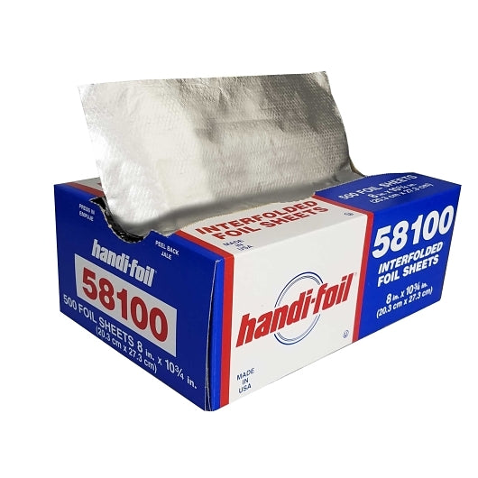Handi-Foil 8 Inch Pop-Up Foil Sheet, 6 x 500 ct Case - DOT product image 2