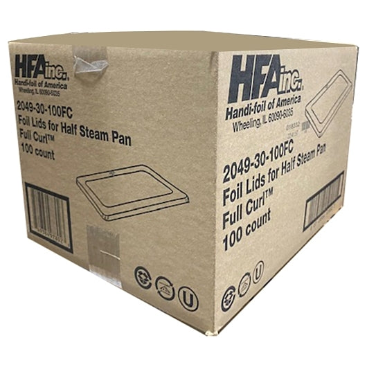 Handi Foil Full Handi-Foil Half Size Full Curl Edge Lid for Steam Table Pan, 1 x 100 each Case - DOT product image 6