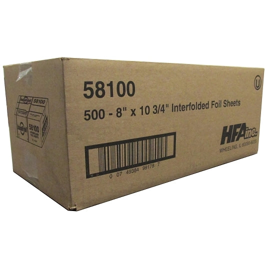 Handi-Foil 8 Inch Pop-Up Foil Sheet, 6 x 500 ct Case - DOT product image 6