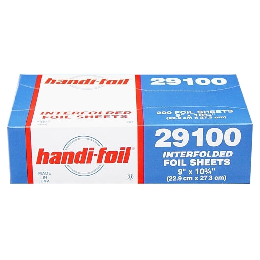 Handi Foil Interfolded Handi-Foil 9 Inch X 10.75 Inch Foil Sheet, 12 x 200 ct Case - DOT product image 2