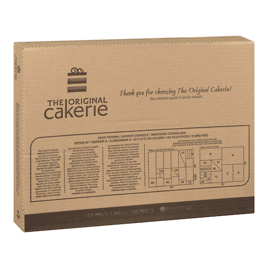 The Original Cakerie 12 Inch x 16 Inch Tiger Brownie, 2 x 98 oz Case - DOT product image 2