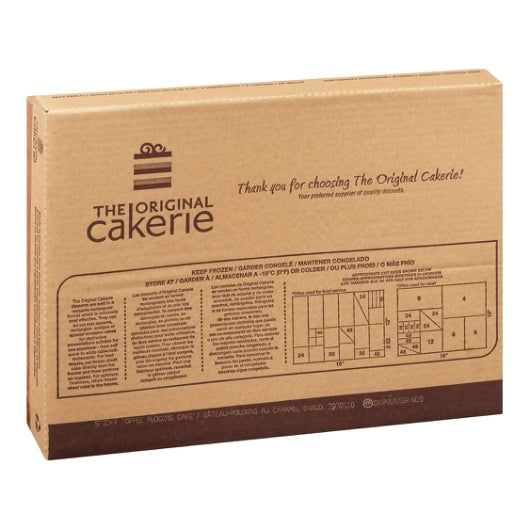 The Original Cakerie Sticky Toffee Pudding Dessert Cake, 2 x 140 oz Case - DOT product image 2