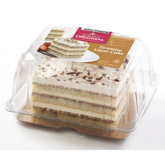 Simply Original TIRAMISU LAYER Dessert Cake, 12 x 17.1 oz Case - DOT product image 3
